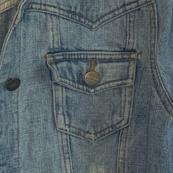 Mossimo Distressed Denim Jacket - Picture 10 of 12